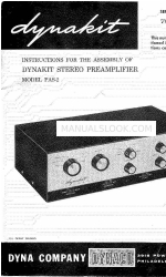 DYNACO PAS-2 조립 지침 매뉴얼