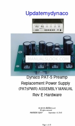 DYNACO PAT-5 조립 설명서