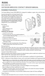 2gig Technologies 2GIG-DW30-345 Instruções de instalação