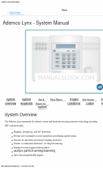 ADEMCO LYNX System Manual