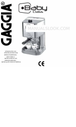 Gaggia 10001692 Kullanım Talimatları