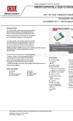 CEL MeshConnect ZICM0868P2-KIT1-1 Предварительный технический паспорт