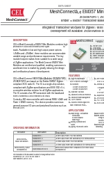 CEL MeshConnect ZICM357SP2-1 Информационный лист