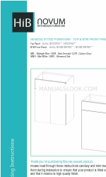 HiB novum GENESIS NF02BTWFP50 Series Montageanleitung