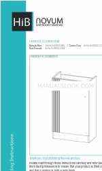 HiB Novum N19FSCLCGR Fitting Instructions Manual