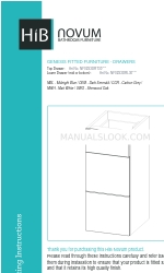 HiB novum NF02S3DRL30 Series Instructions de montage