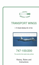 Aircraft in Miniature Limited 747-100 Historia, notas e instrucciones