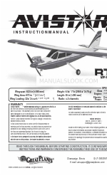 GREAT PLANES avistar elite Manual de instrucciones