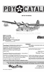 GREAT PLANES ElectriFly PBY Catalina 사용 설명서