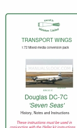 Aircraft in Miniature Limited TRANSPORT WINGS Douglas DC-7C Seven Seas История, заметки и инструкции