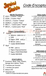 ADEMCO StreetSmart Code Encryptor II CE2RLX Panduan Bertahan Hidup