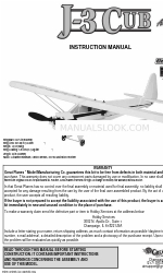 GREAT PLANES Piper j-3 cub Manual de instrucciones