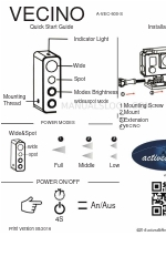 Activeallbrite VECINO A-VEC-600-S Посібник із швидкого старту