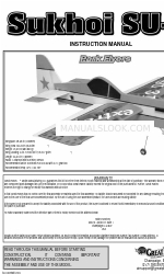 GREAT PLANES SU-31 Manual de instruções