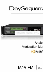 DaySequerra M2A-FM 사용자 설명서