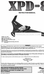 GREAT PLANES XPD-8 Instruction Manual