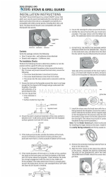 2gig Technologies STOVE & GRILL GUARD Instruções de instalação