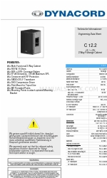 Dynacord C 12.2 - Lembar data