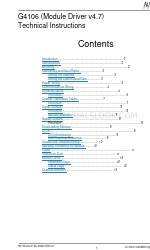 Automated Logic G4106 Technische Anweisungen