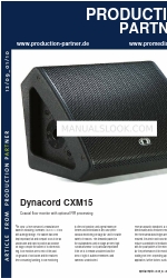 Dynacord CXM15 - Brosur