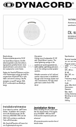 Dynacord DL 92 Technische informatie