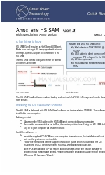 Great River Technology ARINC 818 HS SAM Gen II クイック・スタート・マニュアル