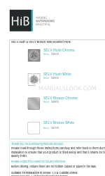 HiB SELV Breeze Chrome Instruções de montagem
