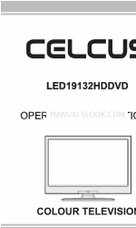 celcus LED19132HDDVD Instrukcja obsługi