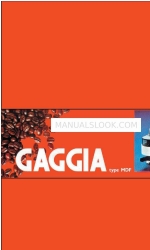 Gaggia DM 1075/20 Manual do utilizador