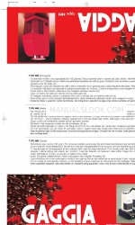 Gaggia MND2X014MENBNCO Instructions