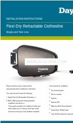 DAYTEK Flexi-Dry Istruzioni per l'installazione