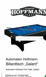 Automaten Hoffmann Galant Manual de mudança de roupa