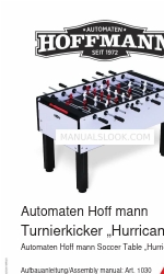 Automaten Hoffmann Hurricane Manual de montagem