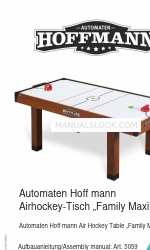 Automaten Hoffmann Family Maxi Montaj Kılavuzu