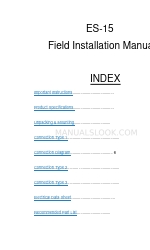 Celec ES-15 Field Installation Manual