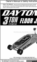 Daytona 56642 Owner's Manual & Safety Instructions