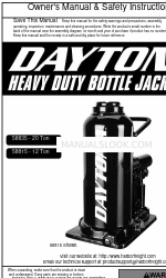 Daytona 58815 Panduan Pemilik & Petunjuk Keselamatan