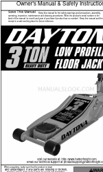 Daytona 64784 Owner's Manual & Safety Instructions