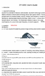 Great Well Electronic OT-020C User Manual