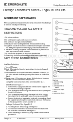 Emergi-Lite Prestige Economizer Series Manual