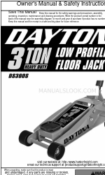 Daytona DS300S Owner's Manual & Safety Instructions