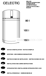 CELECTIC 80 I Installatie- en gebruikershandleiding