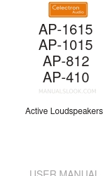 Celectron Audio AP-1015 User Manual