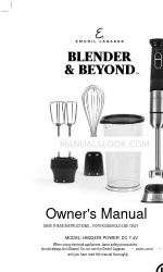 Emeril Lagasse Blender & Beyond HB2248S Gebruikershandleiding