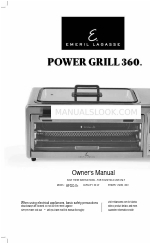 Emeril Lagasse Power Grill 360 AFGO-01 소유자 매뉴얼