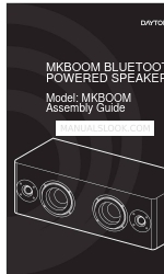 DaytonAudio MKBOOM Assembly Manual