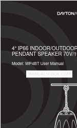 DaytonAudio WP4BT User Manual