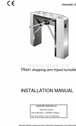 Automatic Systems TR491 Manual de instalação