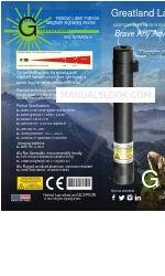 GREATLAND Rescue Laser Flare Manual do utilizador