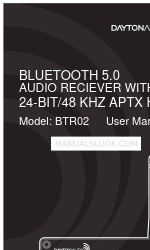 DaytonAudio BTR02 Benutzerhandbuch